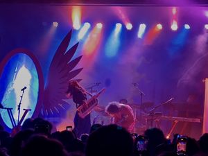 Magdalena Bay performing in Detroit